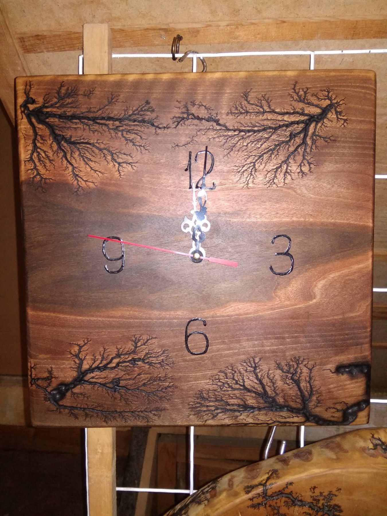 Настінні годинники ручної роботи, годинники з дерева, сувенірні