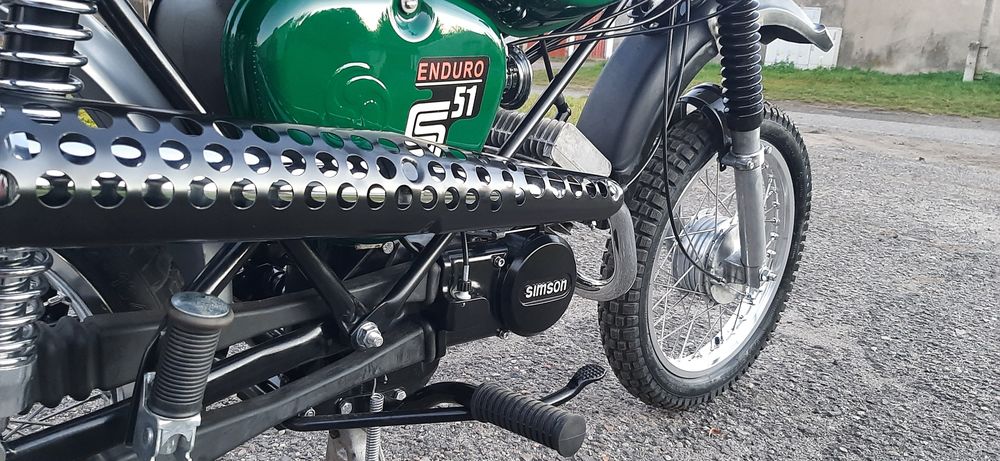 Simson S51 Enduro Zarejestrowany Jak Nowy 4 Biegi Po Remoncie Igła DDR