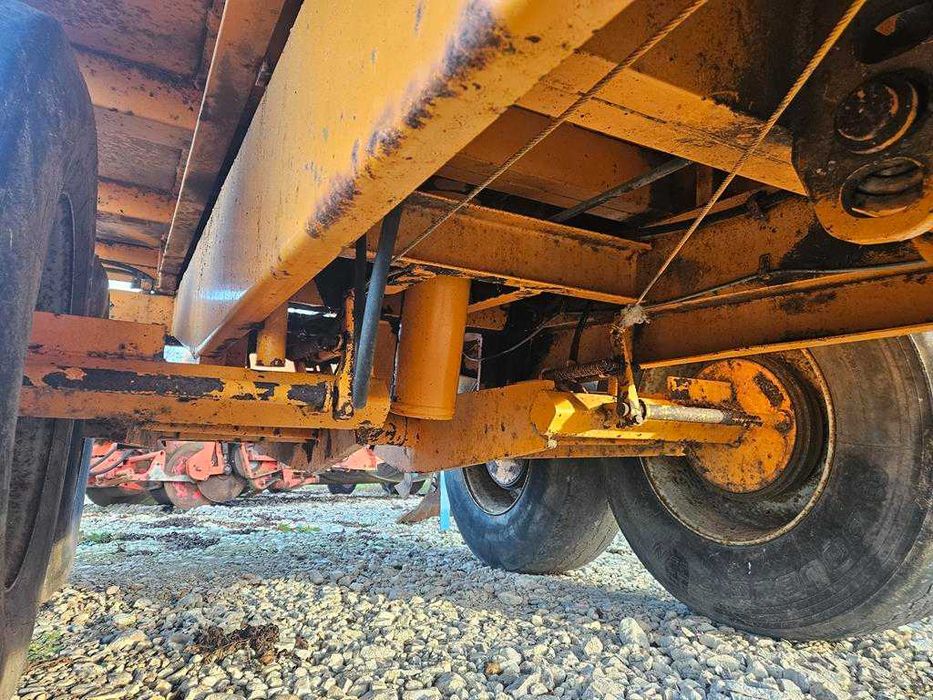 Przyczepa tandem wywrotka, skorupowa