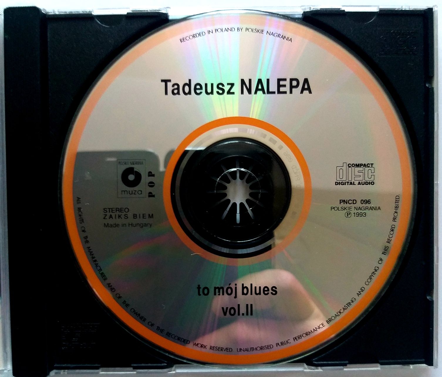 Tadeusz Nalepa To Mój Blues vol.2 1991r