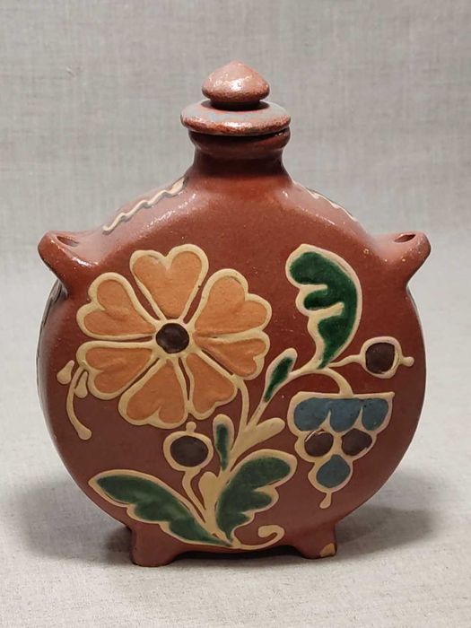 СТАРИННЫЕ кувшин куманец графин Старая ОПОШНЯ Керамика Майолика СССР