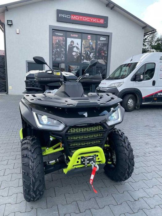 Nowy Segway AT6L EPS 2025r. T3b* PŁUG+KUFER *Raty**Trans 150km Gratis