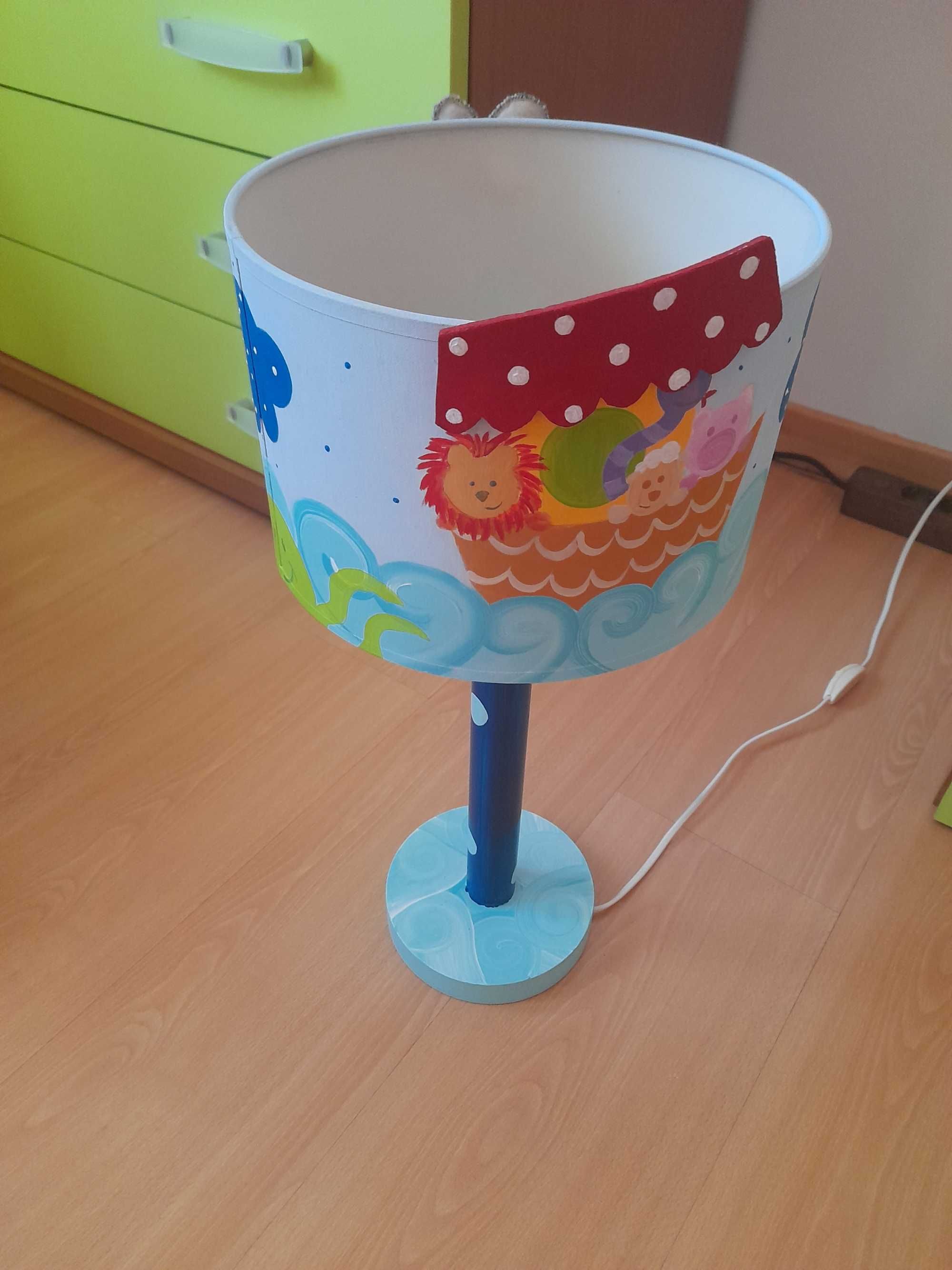Conjunto candeeiros e molduras tema mar