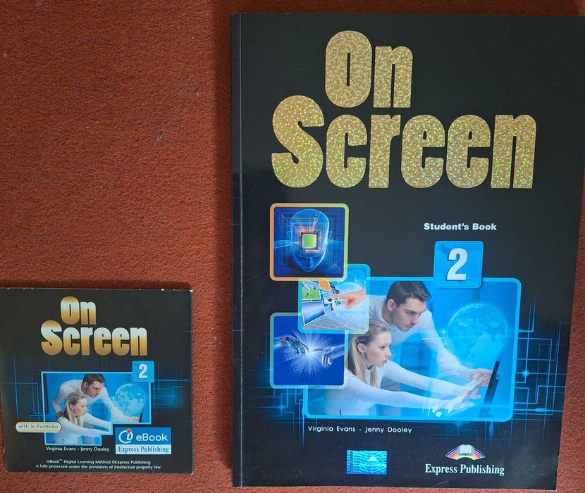 Livro de inglês "On Screen 2"