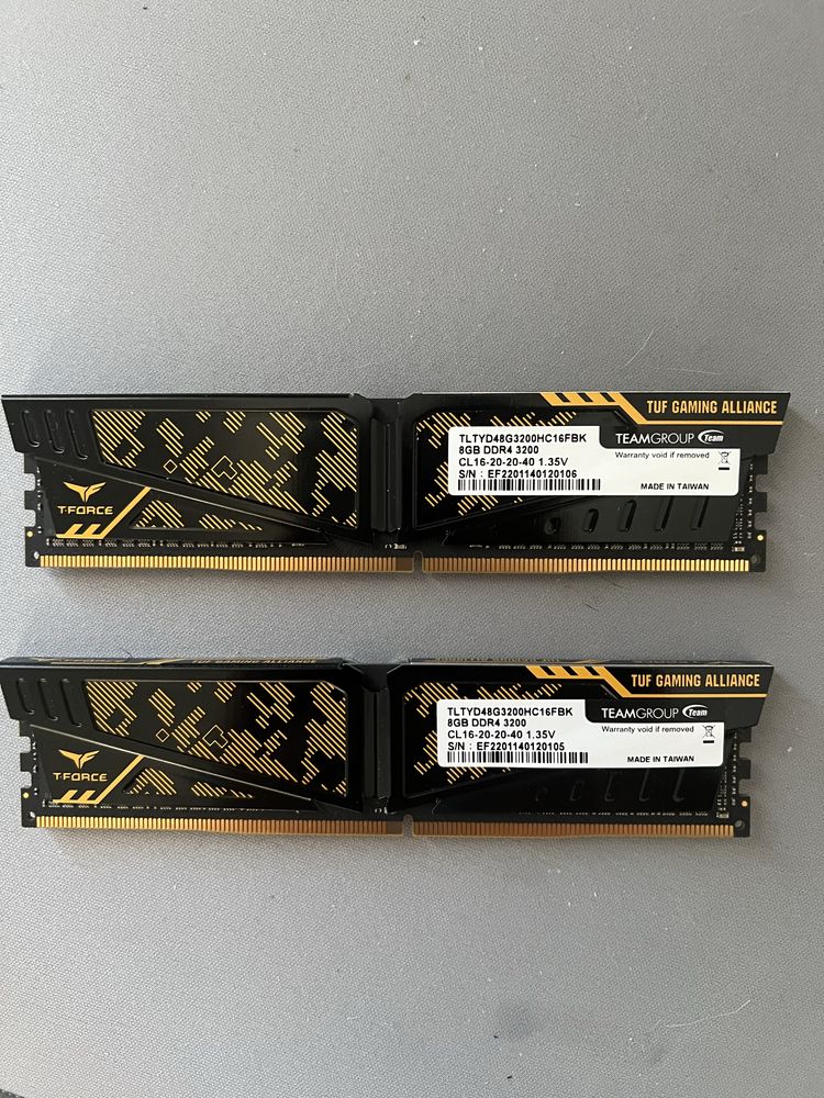 ОЗУ TEAMGROUP T-Force DDR4 - 3200 16gb