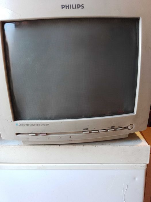 CRT PHILIPS VSS7370 14' Para Decor ou Arranjo | Raro MadeInPortugal