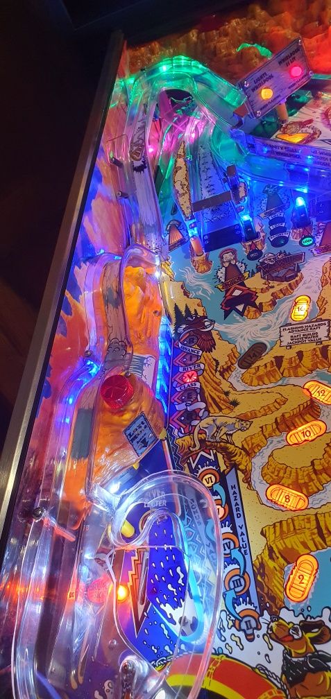 flipper fliper pinball WHITE WATER