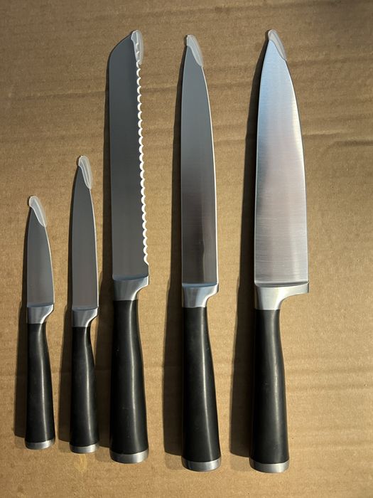 Ножі кухоний набір нержавіюча сталь