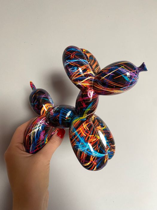 Статуэтка собака, собачка balloon dog граффити