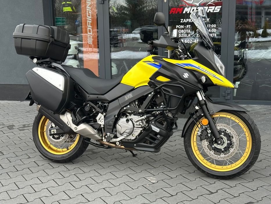 Suzuki V-STROM DL 650 XT 02/2024 Fabryczny STAN+Doposażenie 3Kufry DOSTAWA GRATIS !