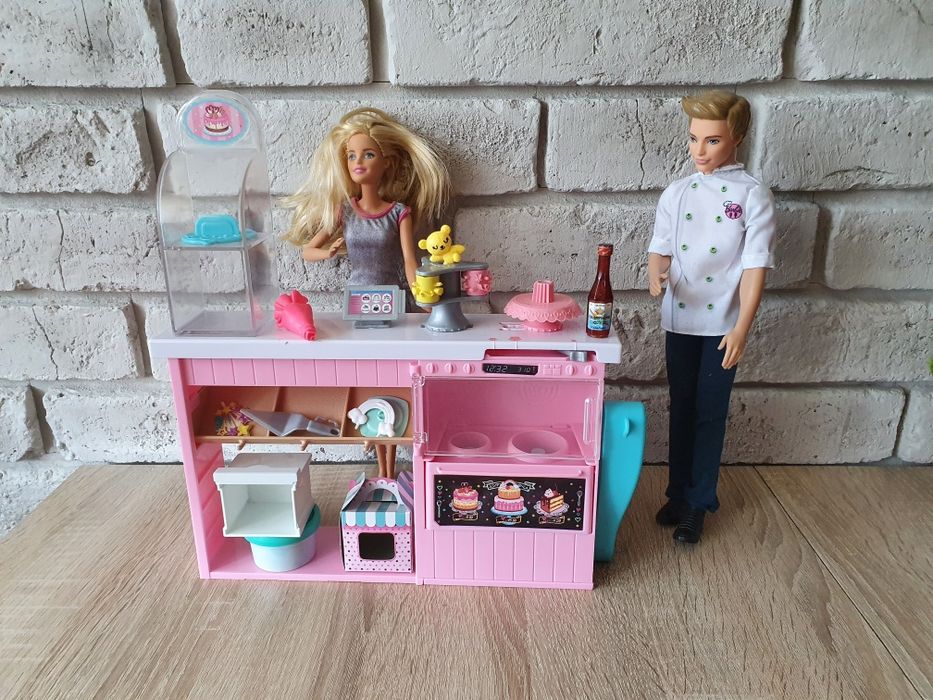 Cukiernia Barbie z Lalkami i akcesoriami