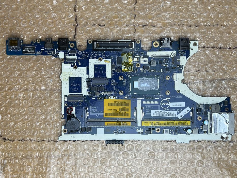 Материнська плата i7-5600U. Dell Latitude E7450