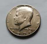 Монета 1/2 доллара США, 1978 год