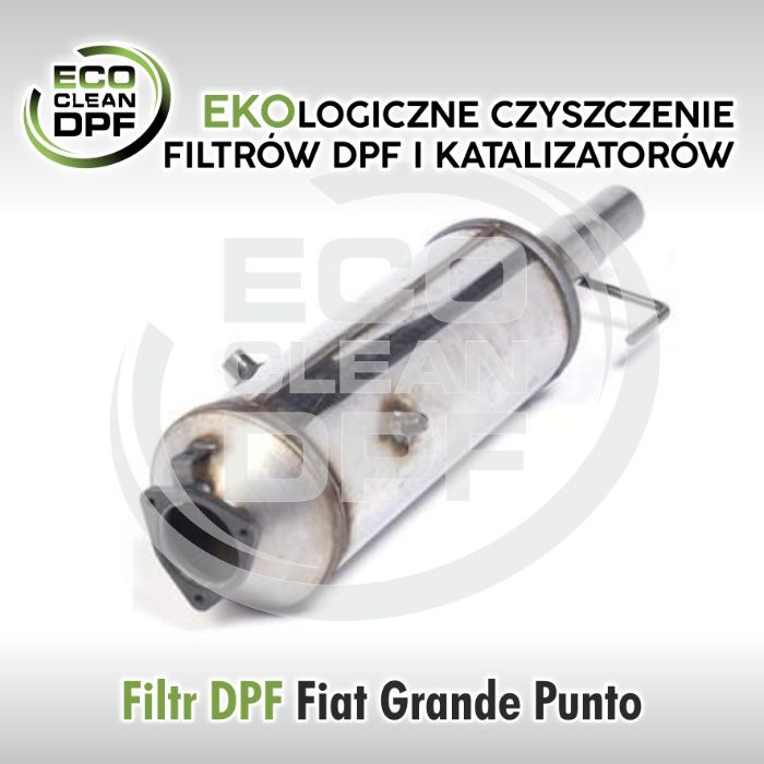 Fiat Grande Punto 1.3 JTD-Filtr cząstek stałych DPF, Katalizator