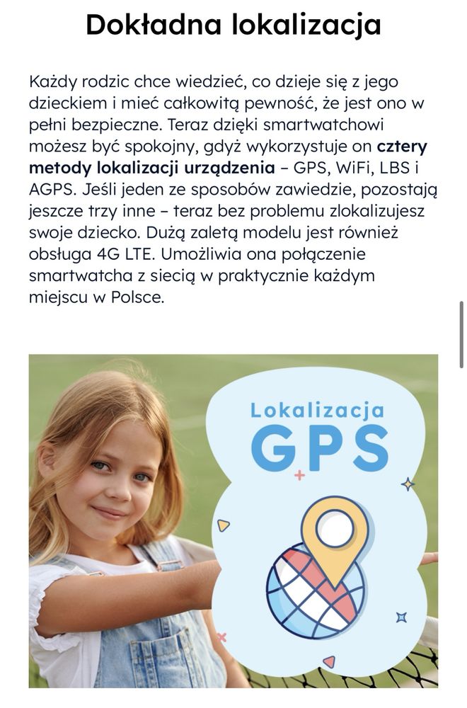 Zegarek smartwatch Garett Kids Trendy 4G