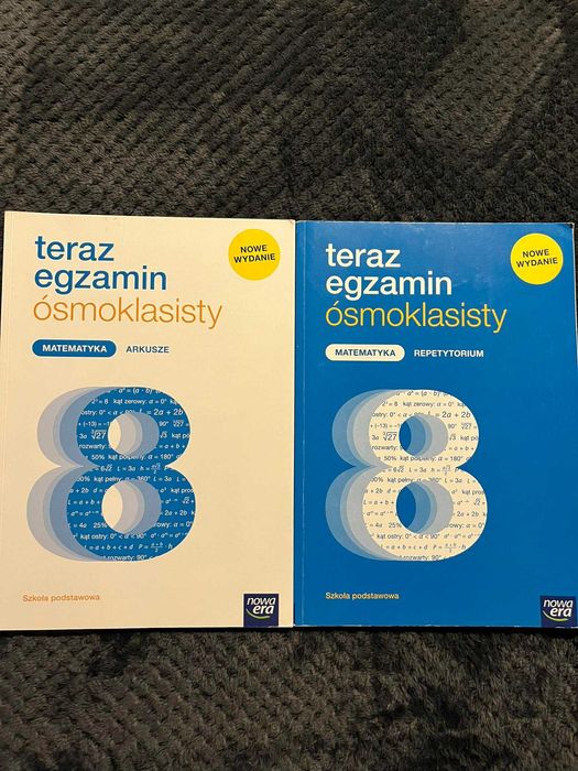 Książki przygotowywujące do egzaminu 8 klasisty
