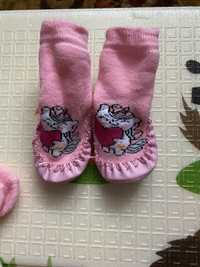Шкарпетки тапочки, носочки дитячі 16-17 розмір
