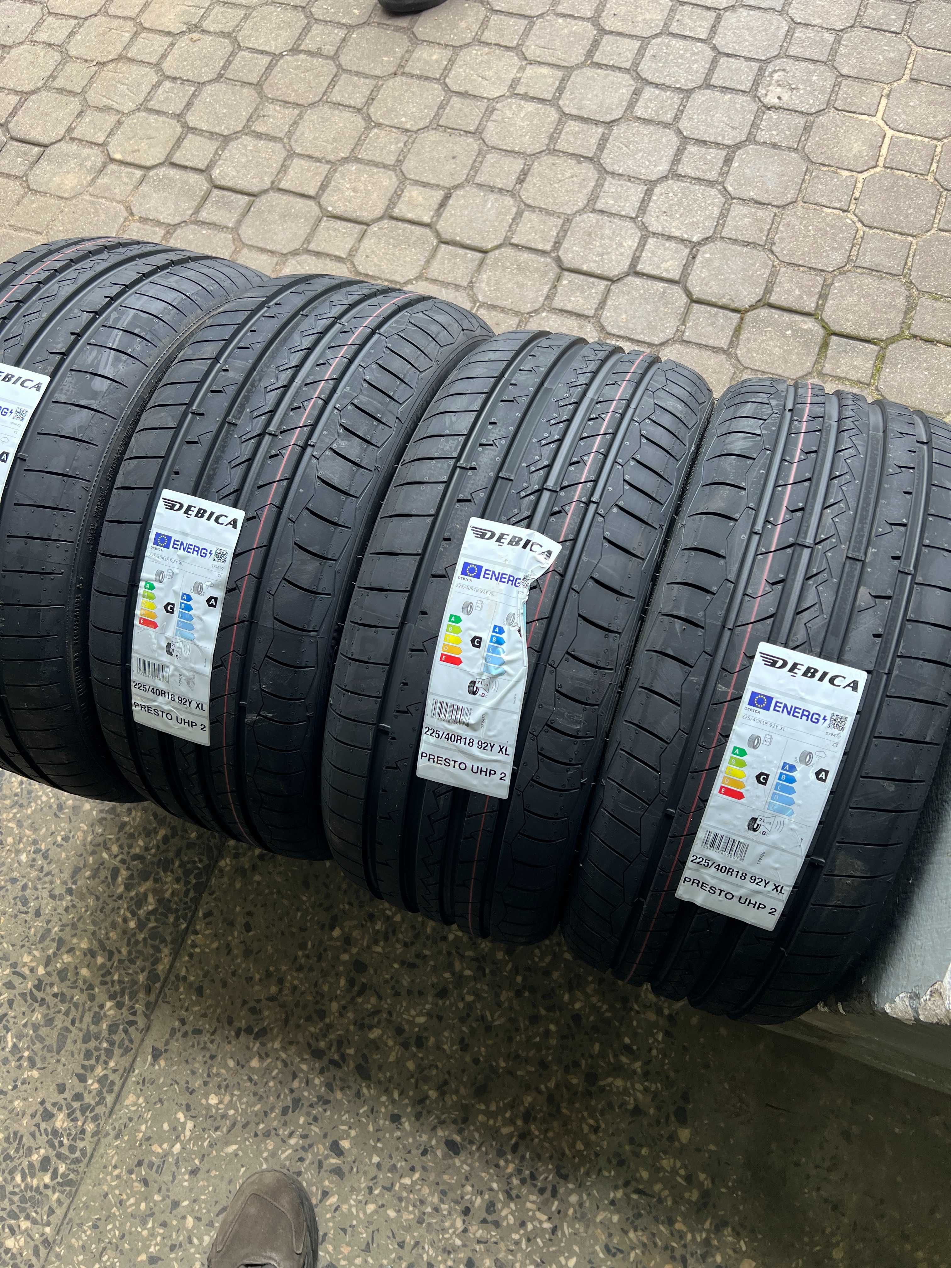 225/40r18 dębica  nowe opony letnie 2024r montaż w cenie !