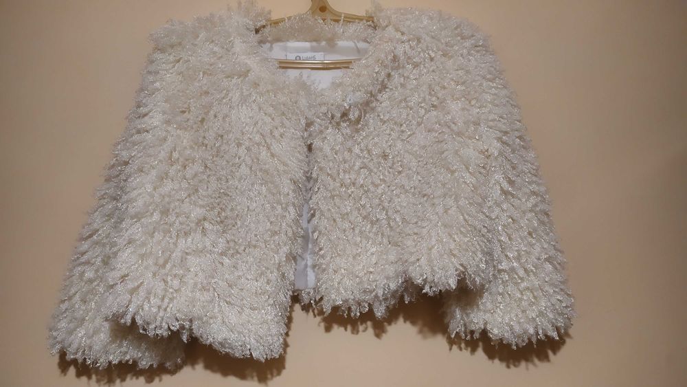 Полушубок свадебный