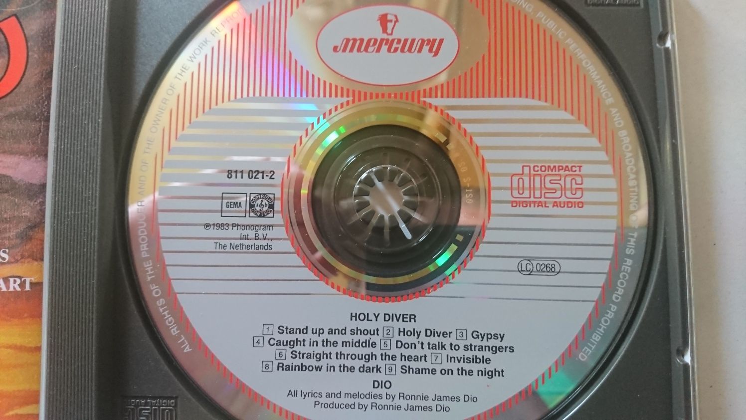 DIO  Holy Diver фирменный CD