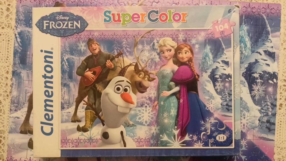 Puzzle dla dzieci Frozen wiek 6+ firmy Clementoni
