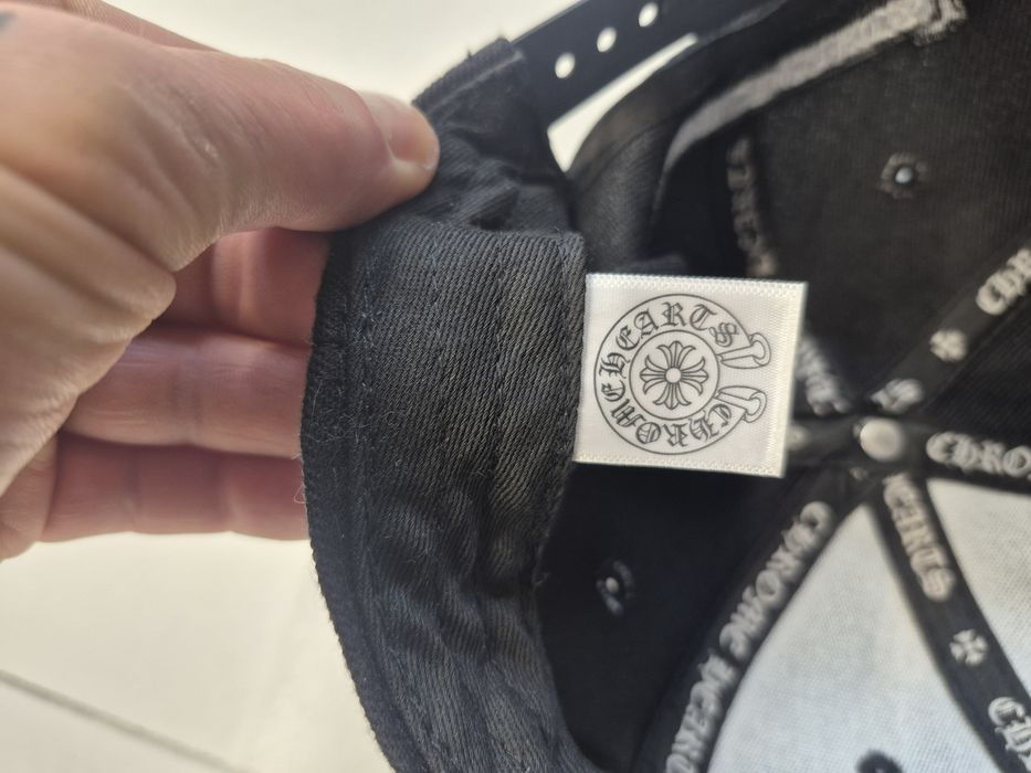 Czapka z prostym daszkiem Chrome Hearts