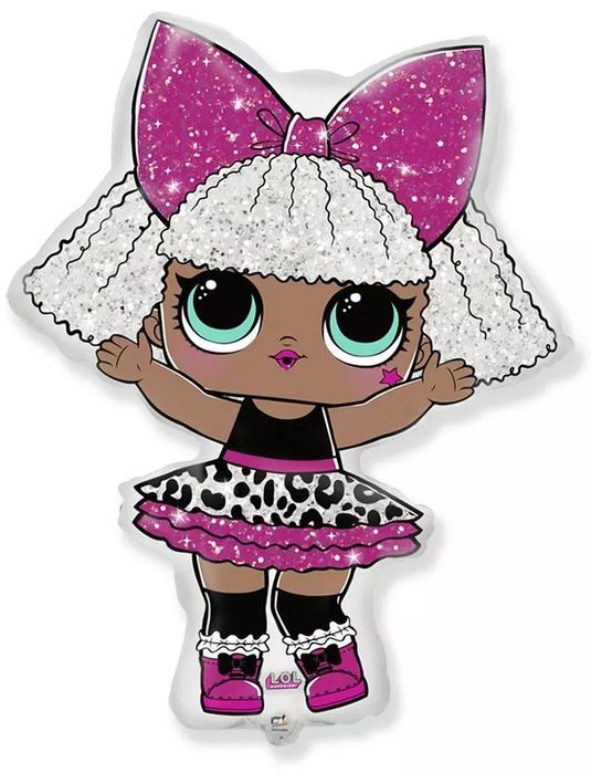 Balon foliowy. LOL Surprise! Diva (61 cm). Godan