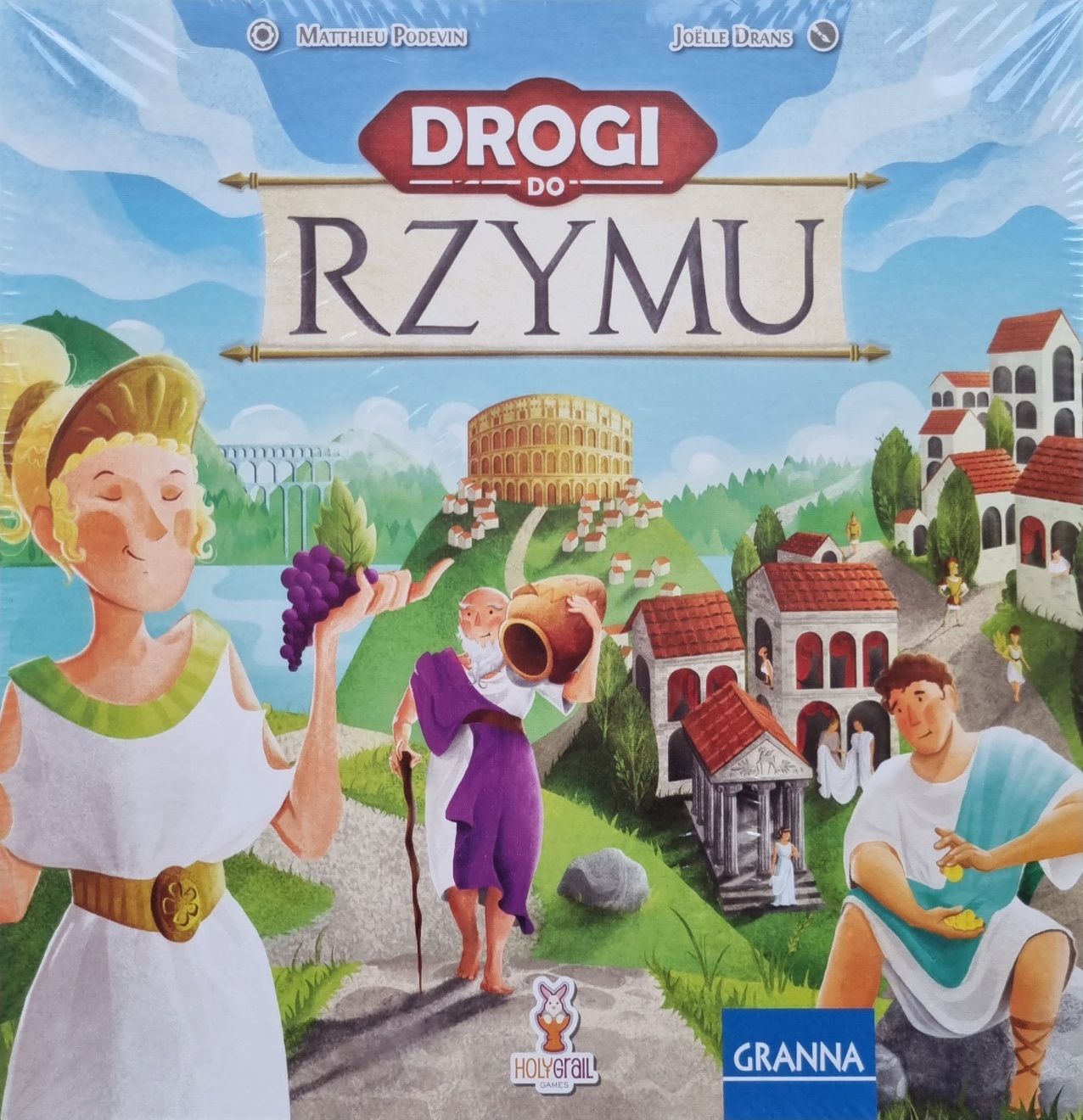 Gra planszowa DROGI DO RZYMU