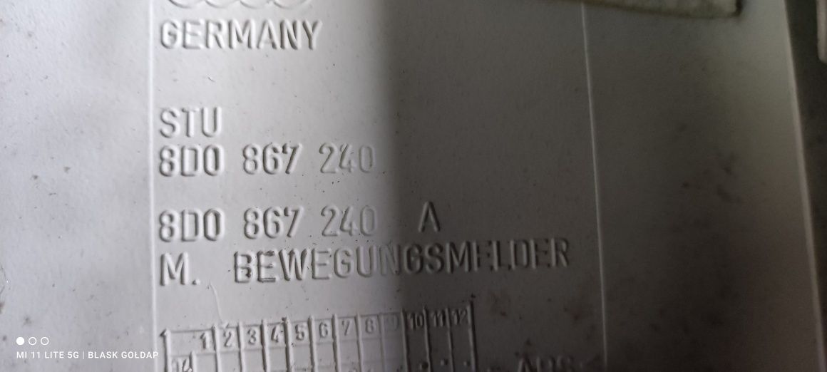 Osłona Słupków Lewa Prawa Strona Audi A4 B5 94-99 Blask Gołdap