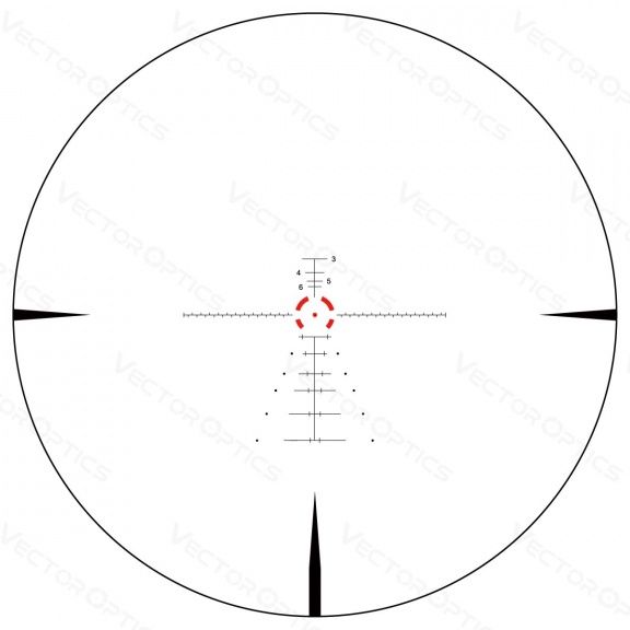 Прицел оптический Vector Optics Constantine 1-10x24 SFP. AR15