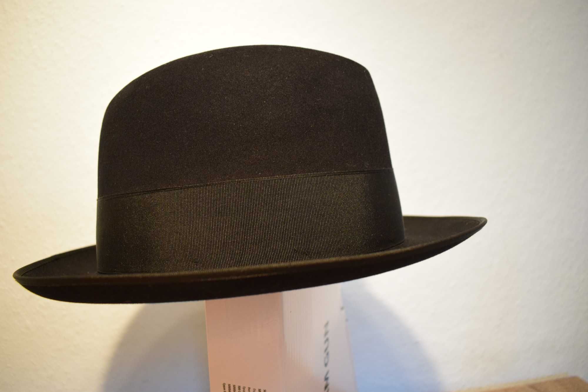Markowy kapelusz firmy Mayser - stan nieużywany .
