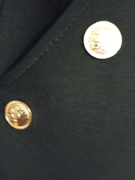 Damskie spodnie ocieplane, czarne, nowe