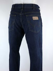 Wrangler Texas Stretch W34 L30 spodnie jeansy pas 2 x 46 cm