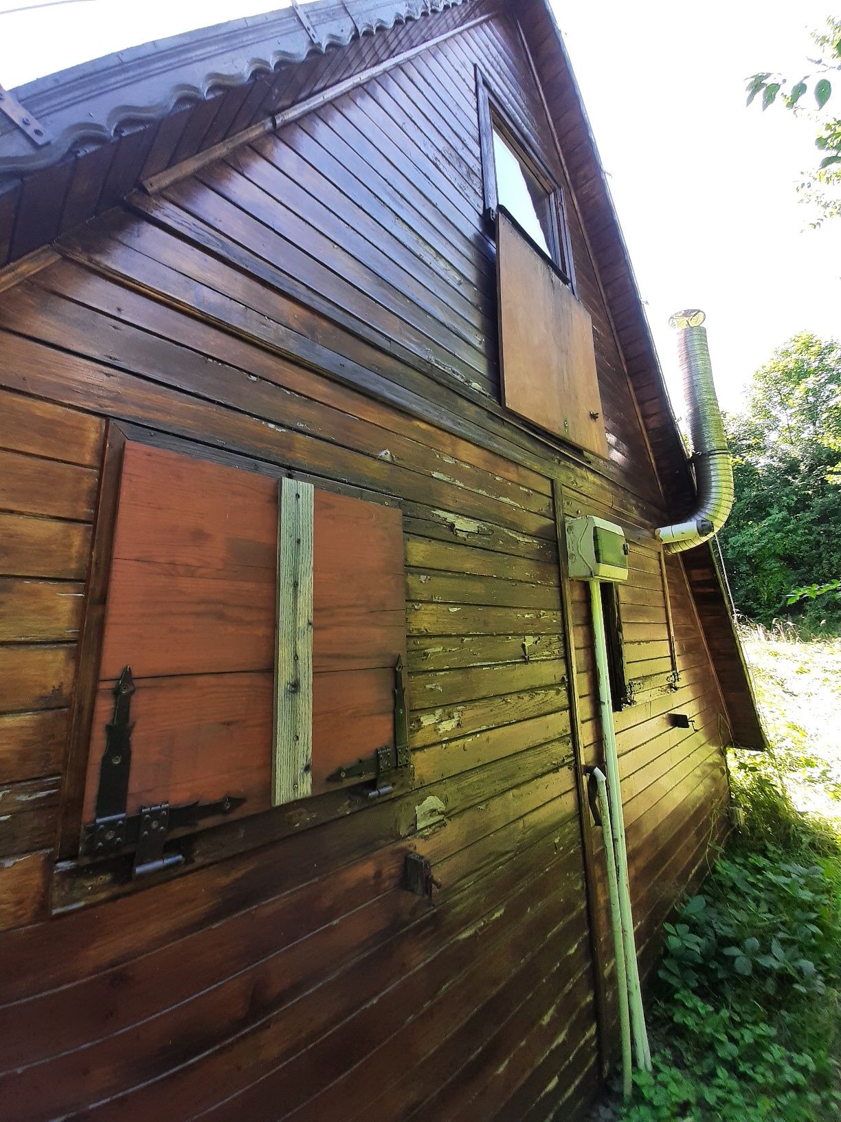 Sprzedam domek drewniany typu Brda ok. 45m2 do przeniesienia-rozłożony