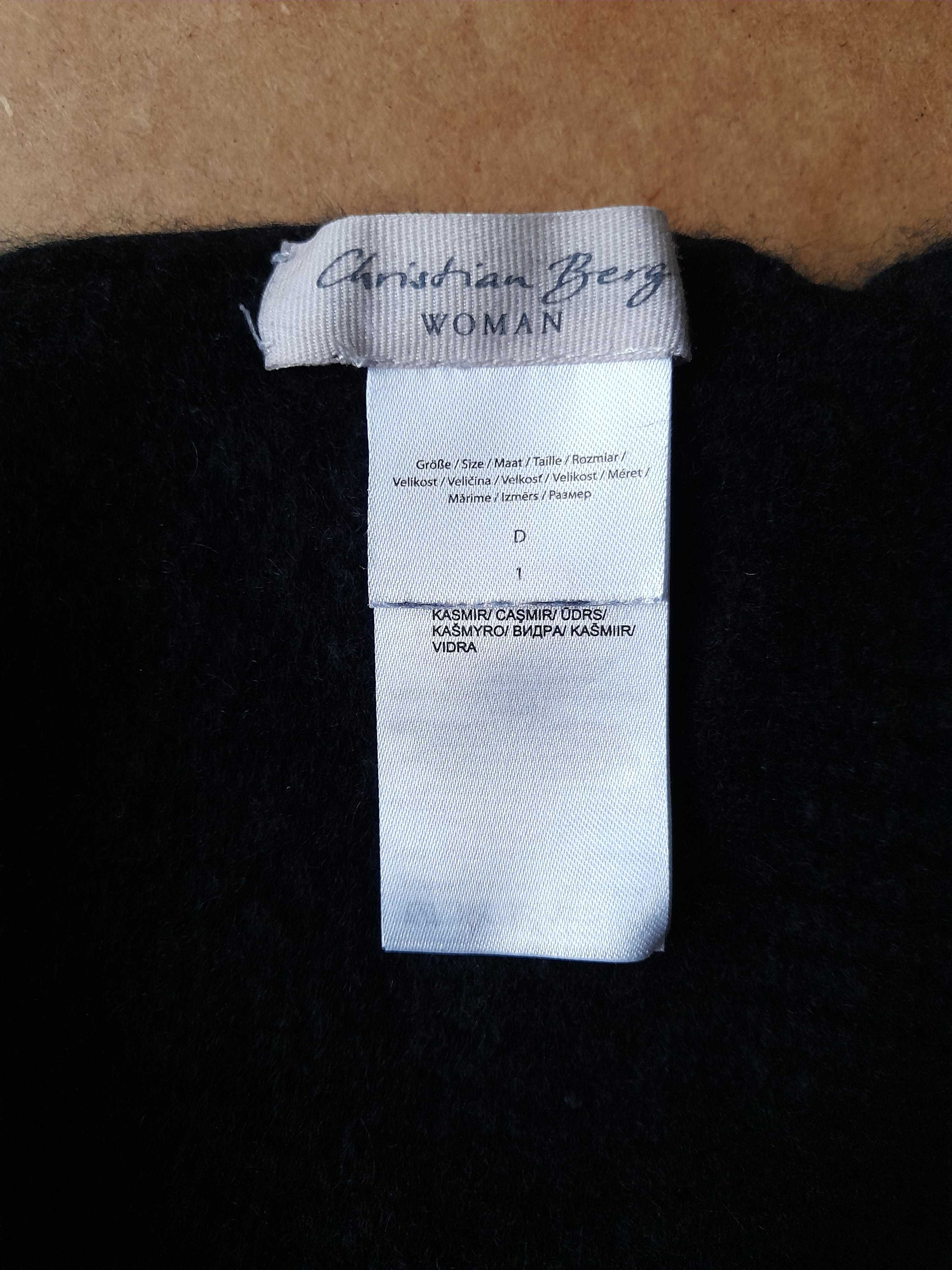 Czapka beanie z kaszmiru kaszmirowa 100% kaszmir Christian Berg Woman