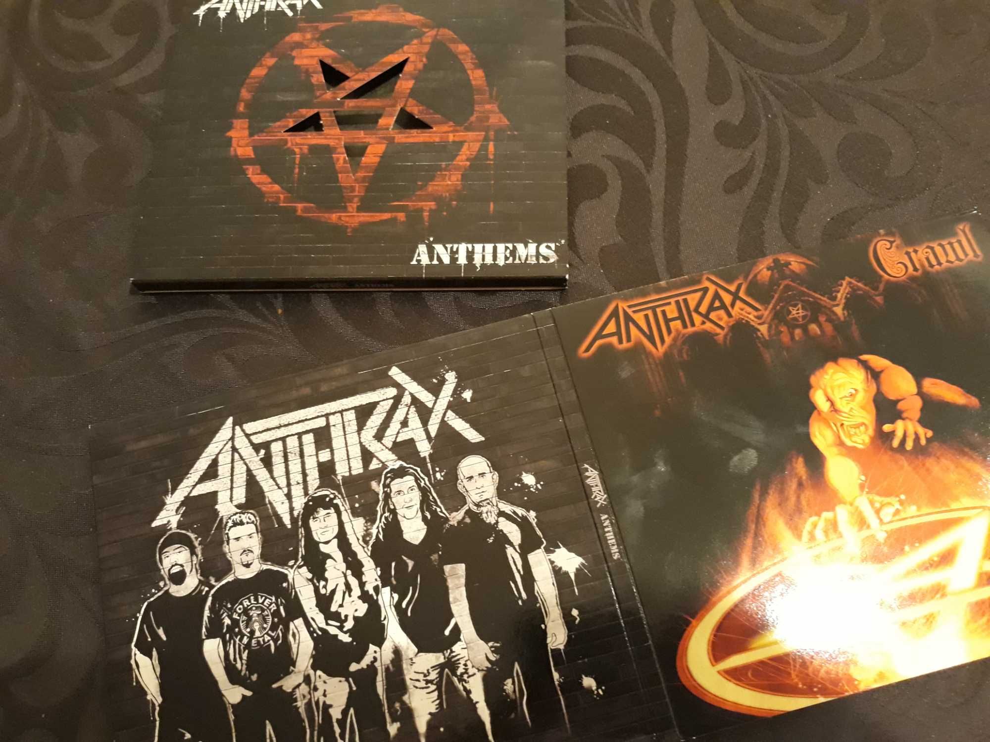 Anthrax Anthems Digipack cd como novo