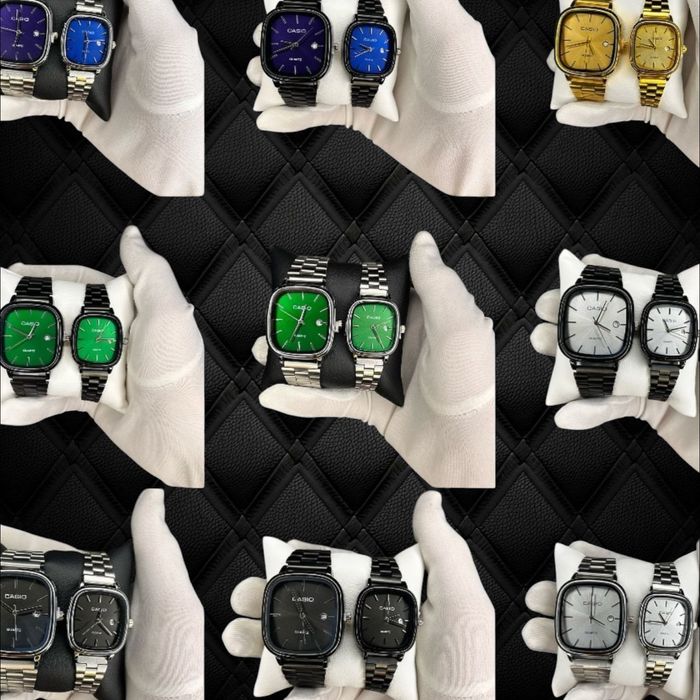 Часы Касио мужские и женские наручные парные часы Casio в коробке