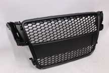 GRILL Atrapa chłodnicy AUDI A5 07-11 Plaster miodu RS-LOOK S-line MAT