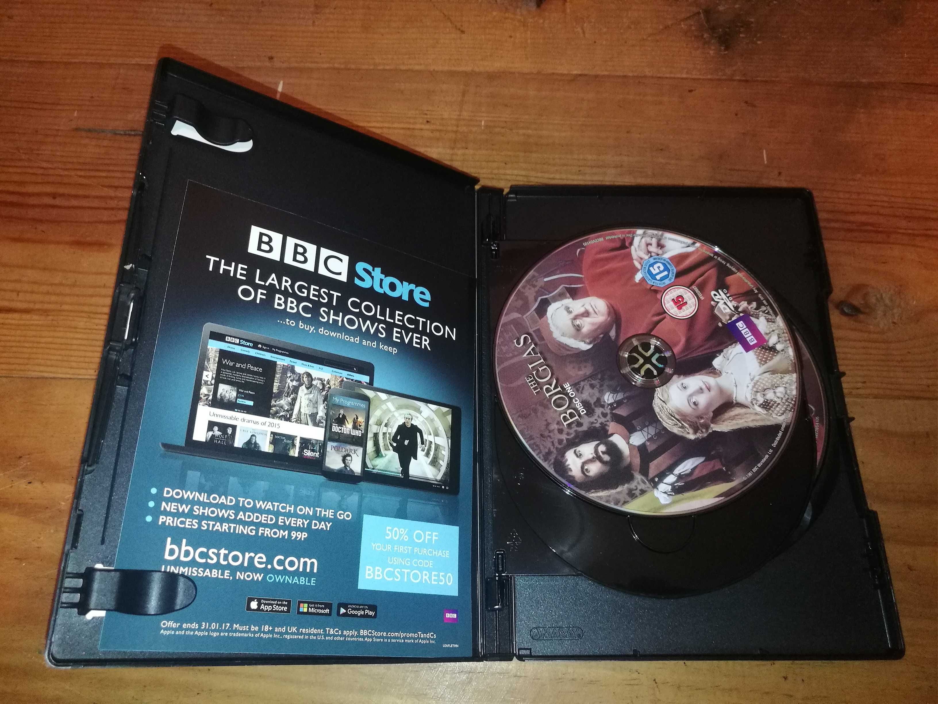 THE BORGIAS	3XDVD (legendagem em Inglês)
