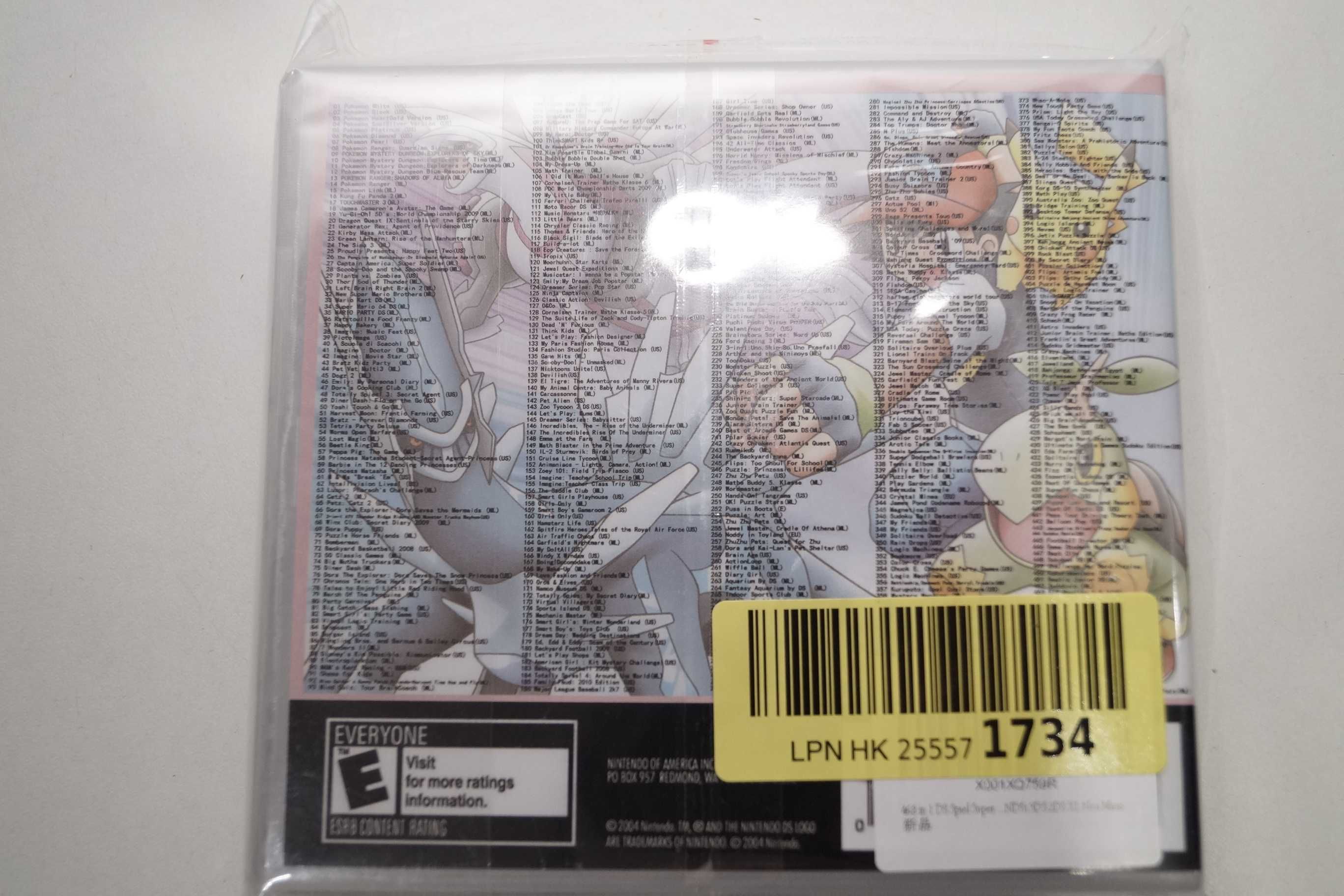 Gra na Nintendo DC 468in1 Pokemon Album 3DS 2DS NDS
