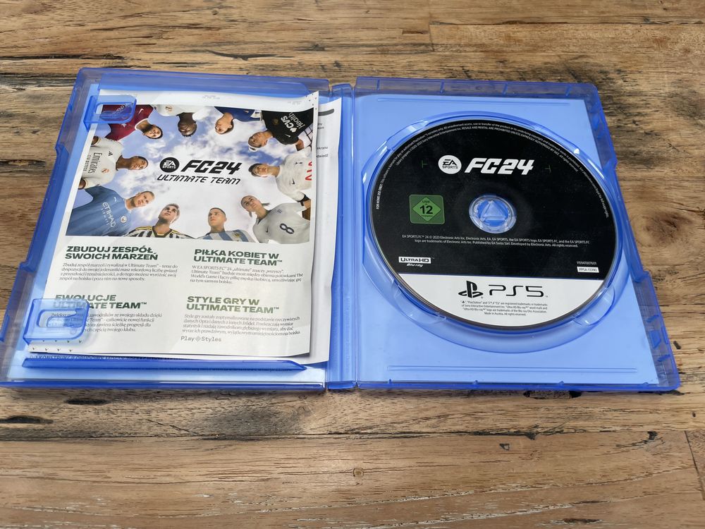 Gra FC24 na konsole PS5