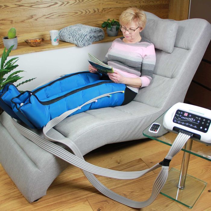 Pressmatic 6000D drenaż limfatyczny presoterapia 2 mankiety gratis