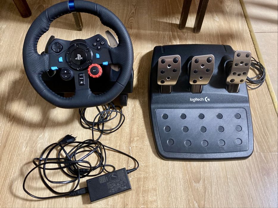 Logitech G29 - Jak Nowa! Używana 10x, Bez Pudełka (PS3/PS4/PC)