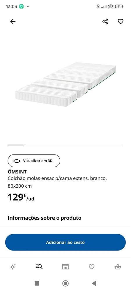 Cama Minnen ikea