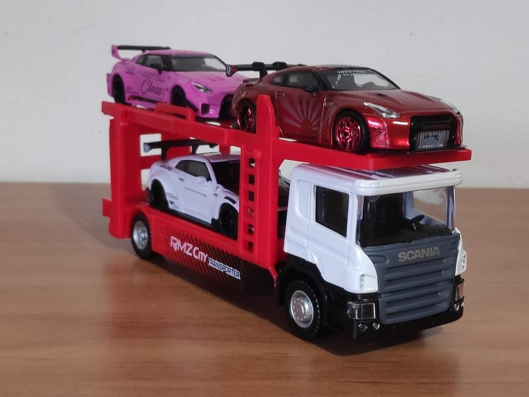 Scania de transporte de carros