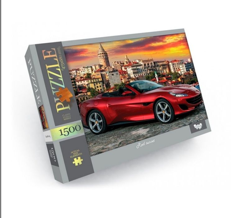 Пазли машина 1500 елементів