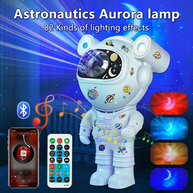 PROJEKTOR GWIAZD/NIEBA astronauta  głośnik bluetooth