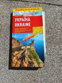 Mapa Ukrainy drogowa 1:800000