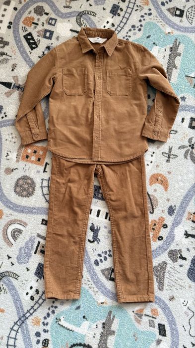 komplet spodnie i koszula