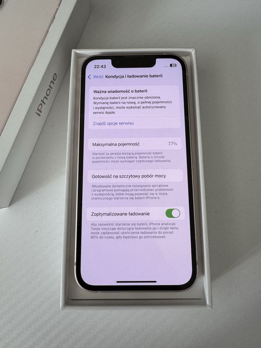 Iphone 13 mini różowy